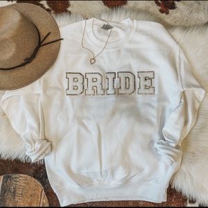BRIDE Patch Sweatshirt NWOT | Small